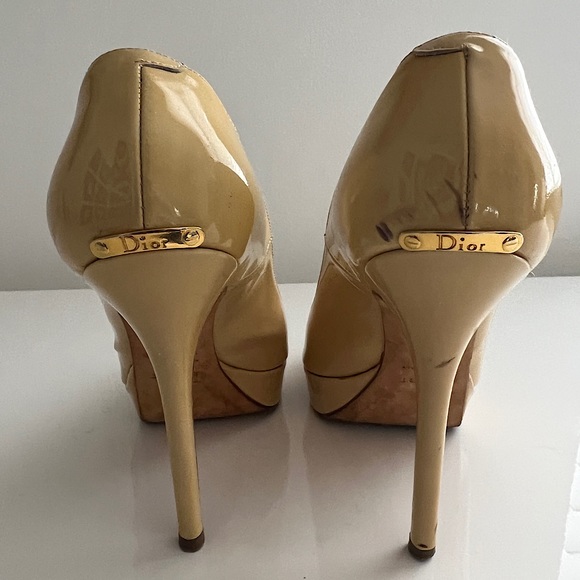 DIOR Peep Toe Pumps💯% Authentic - Picture 4 of 5